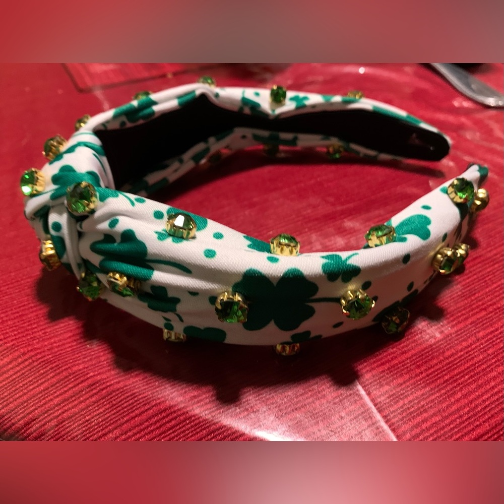 St. Patrick’s Day Rhinestone headband